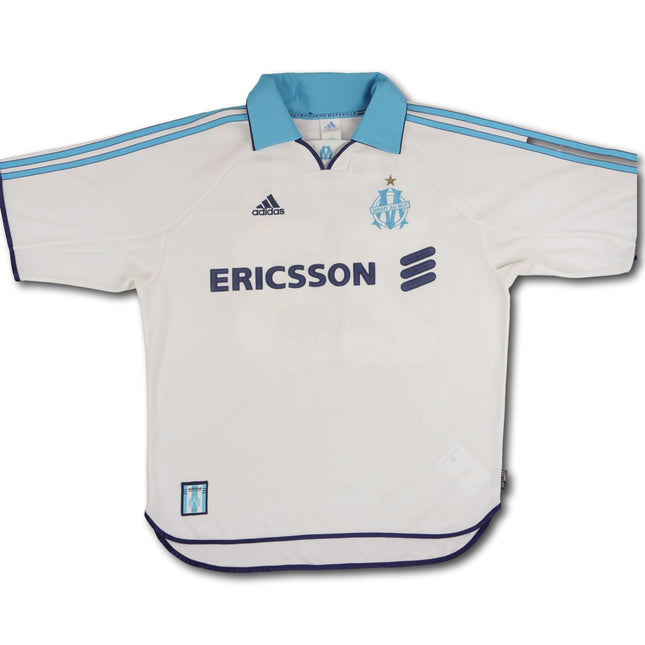 Olympique Marseille 1999-00 heim L GALLAS #23 vintage adidas