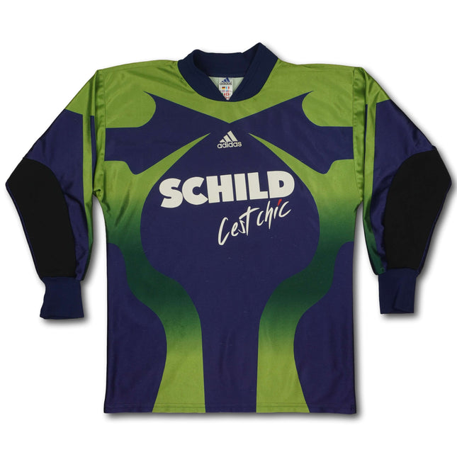 FC Luzern 1999-01 Torhüter S FOLETTI #1 vintage adidas