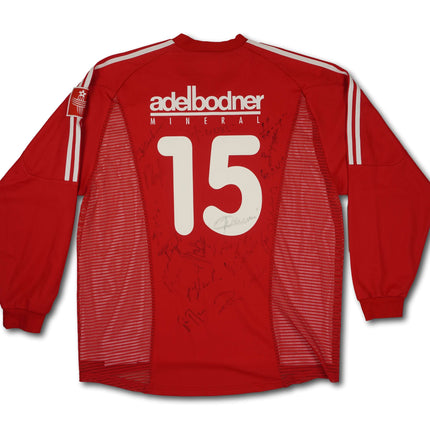 FC Thun 2002-03 heim XL signiert vintage adidas