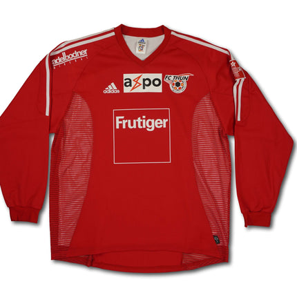 FC Thun 2002-03 heim XL signiert vintage adidas