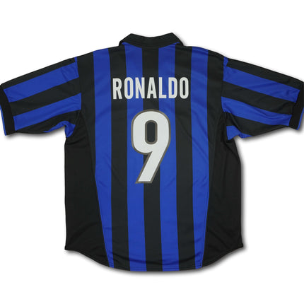 Inter Mailand 1998-99 heim L RONALDO #9 vintage Nike