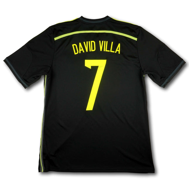 Spanien 2014 Trikot auswärts DAVID VILLA #7 - DAVID VILLA #7 - 9/10 - [L]