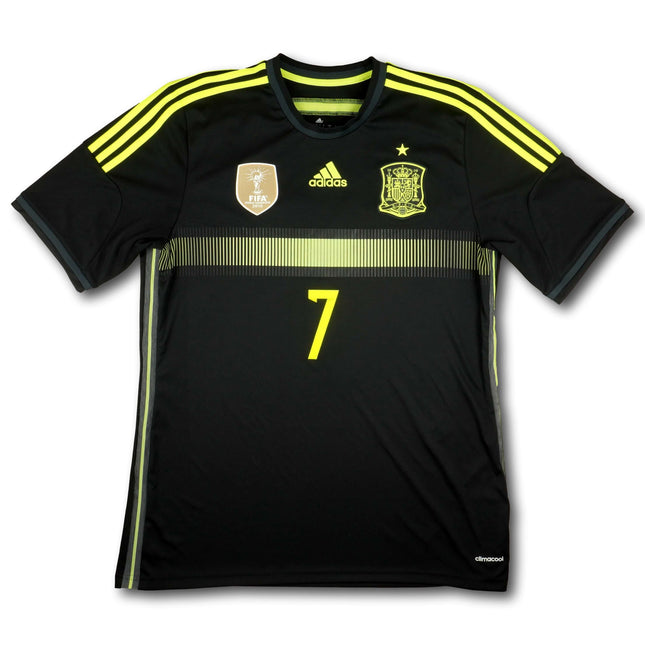 Spanien 2014 Trikot auswärts DAVID VILLA #7 - DAVID VILLA #7 - 9/10 - [L]