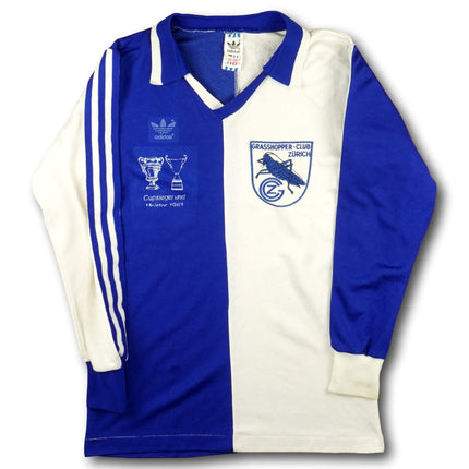 GC Zürich 1980-85 Trikot heim signiert - L/S - 7/10 - [XS]