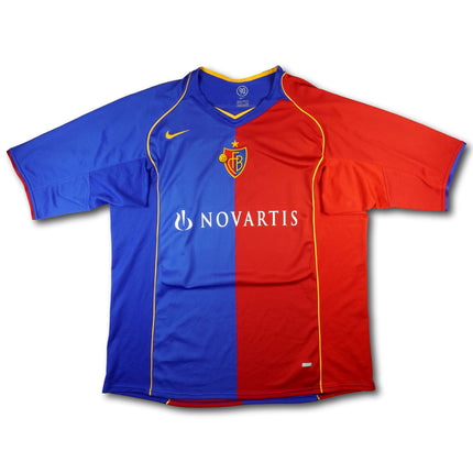 FC Basel 2004-06 Trikot heim Meistersaison (04/05) - GIMENEZ #13 - 9/10 - [XXL]
