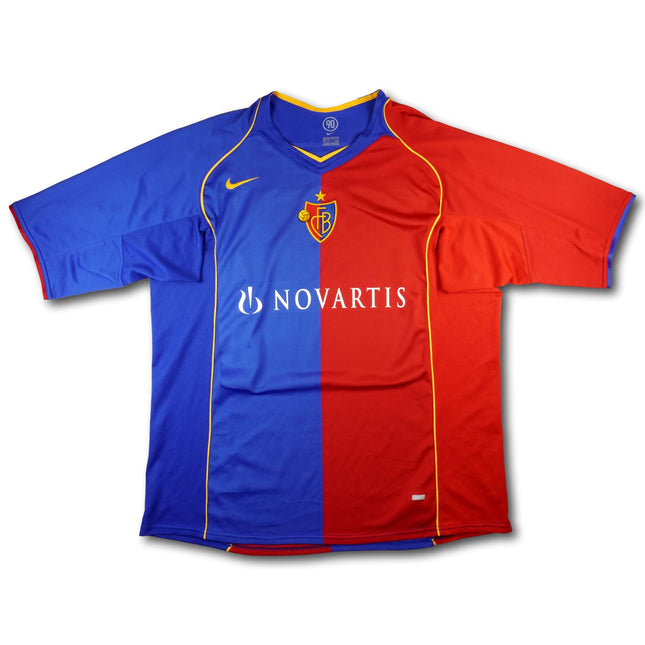 FC Basel 2004-06 Trikot heim Meistersaison (04/05) - GIMENEZ #13 - 9/10 - [XXL]