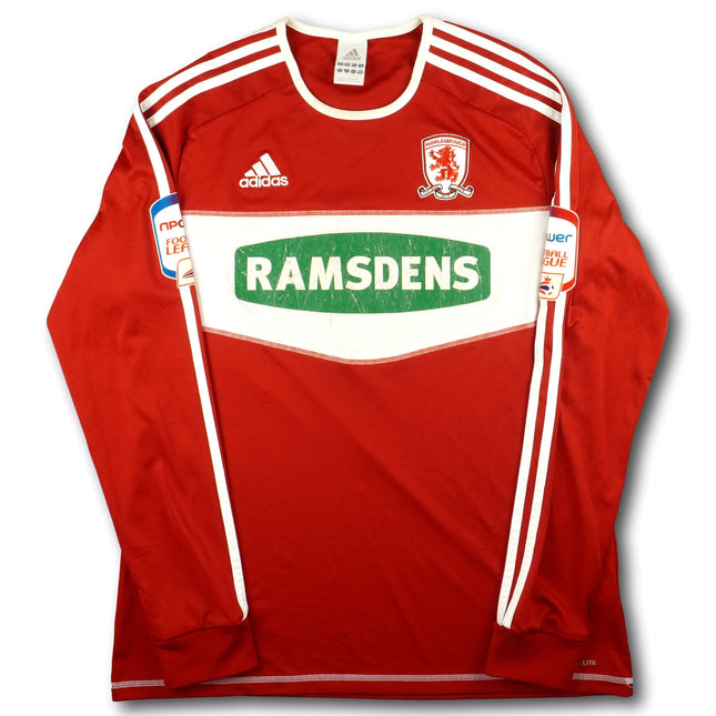 FC Middlesbrough 2012-13 Trikot heim - L/S - 6/10 - [L]