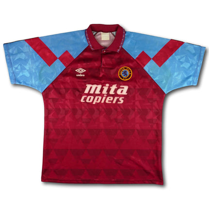 Aston Villa 1990-92 Trikot heim - 6/10 - [XL]
