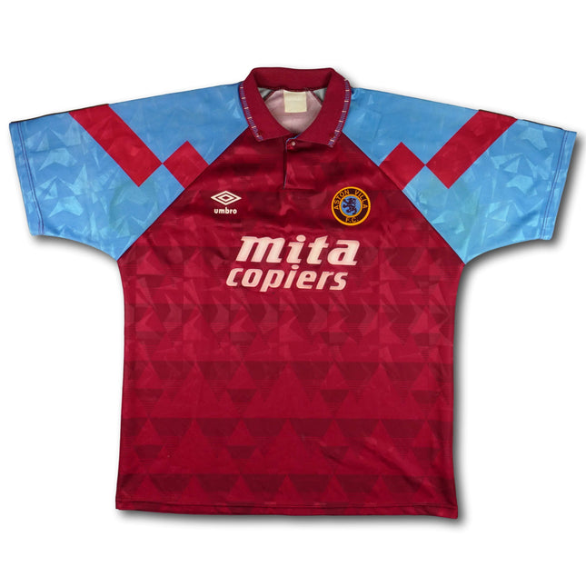 Aston Villa 1990-92 Trikot heim - 6/10 - [XL]