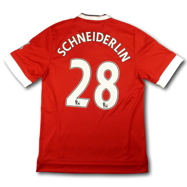 Manchester United 2015-16 Trikot heim - SCHNEIDERLIN #28 - 7/10 - [M]