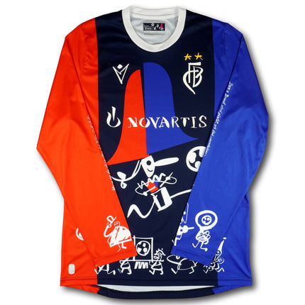 FC Basel 2024-25 Trikot spezial Fasnacht Spezialtrikot - Meistersaison - L/S - 9/10 - [L]