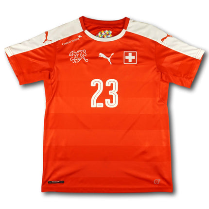 Schweiz 2016 Trikot heim - SHAQIRI #23 - 6/10 - [Kids XL]