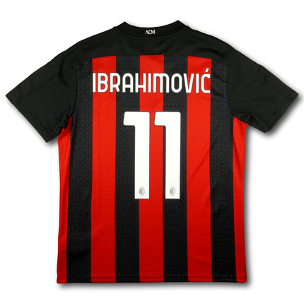 AC Milan 2020-21 Trikot heim - IBRAHIMOVIC #11 - 9/10 - [L]