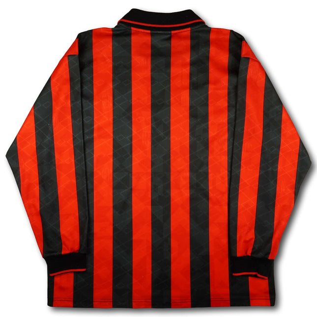 AC Milan 1995-96 Trikot heim Meistersaison - L/S - 7/10 - [XXL]