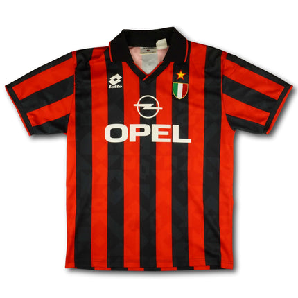 AC Milan 1994-95 Trikot BAGGIO #18 - Europapokal der Pokalsieger Siegersaison - 7/10 - [L]