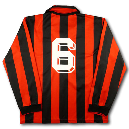 AC Milan 1990-91 Trikot heim Intercontinental Cup & Super Cup Sieger - L/S - (NAVA) #6 - 7/10 - [L]