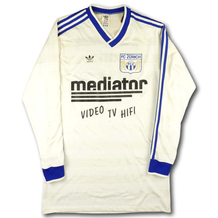 FC Zürich 1985-86 Trikot heim - L/S - (Schneider) #15 - 6/10 - [L]