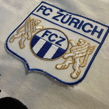 FC Zürich 1985-86 Trikot heim - L/S - (Schneider) #15 - 6/10 - [L]