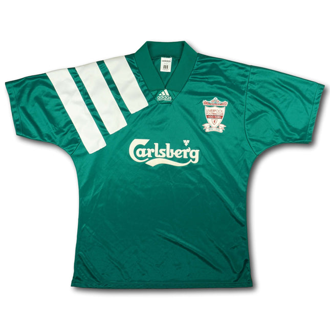 Liverpool FC 1992-93 Trikot auswärts 100 Jahre Jubiläum - 7/10 - [XL]