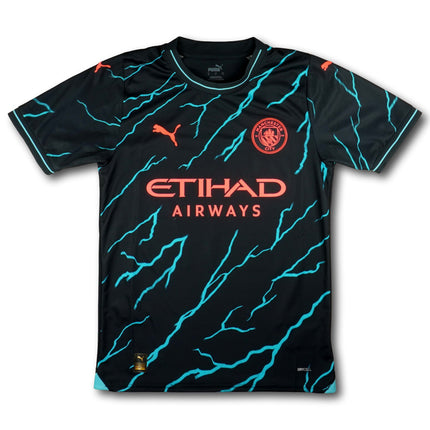 Manchester City 2023-24 Trikot drittes Meistersaison - AKANJI #25 - 9/10 - [S]