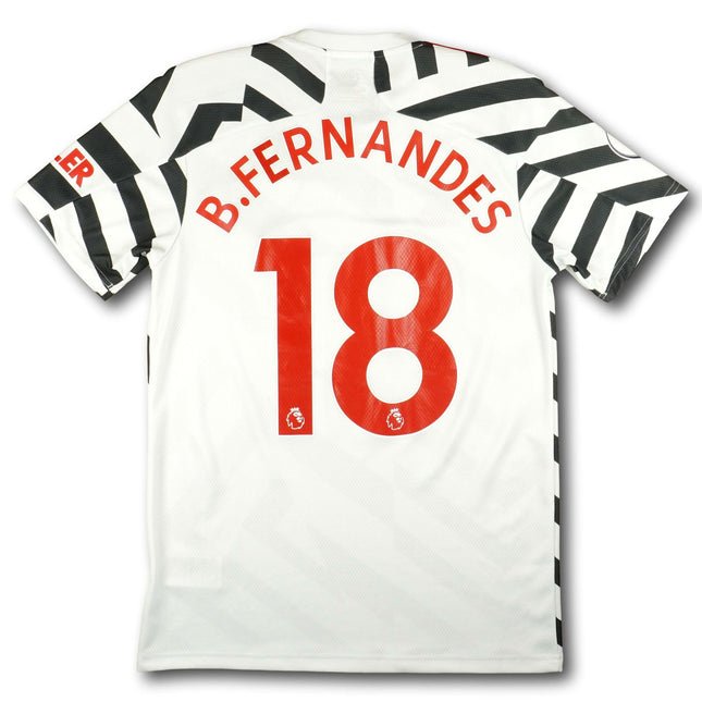 Manchester United 2020-21 Trikot drittes - B.FERNANDES #18 - 9/10 - [S]