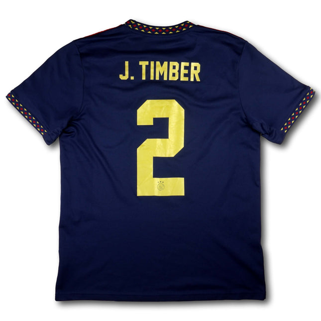 Ajax Amsterdam 2022-23 Trikot auswärts - J. TIMBER #2 - 9/10 - [L]