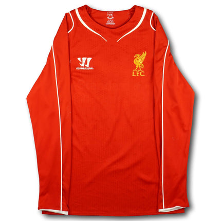 Liverpool FC 2014-15 home shirt - L/S - 6/10 - [S]