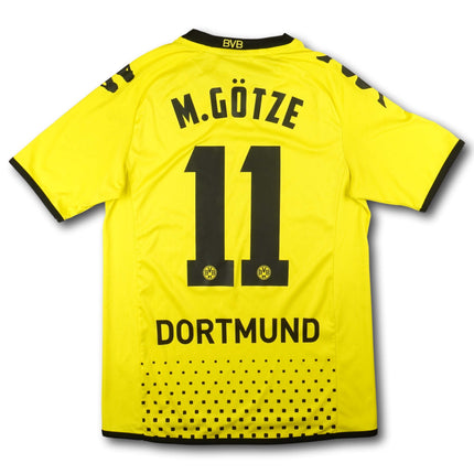 Borussia Dortmund 2011-12 Trikot heim Meistersaison - M. GÖTZE #11 - 8/10 - [S]
