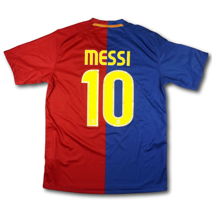 FC Barcelona 2008-09 Trikot heim Triple-Saison - MESSI #10 - 9/10 - [M]