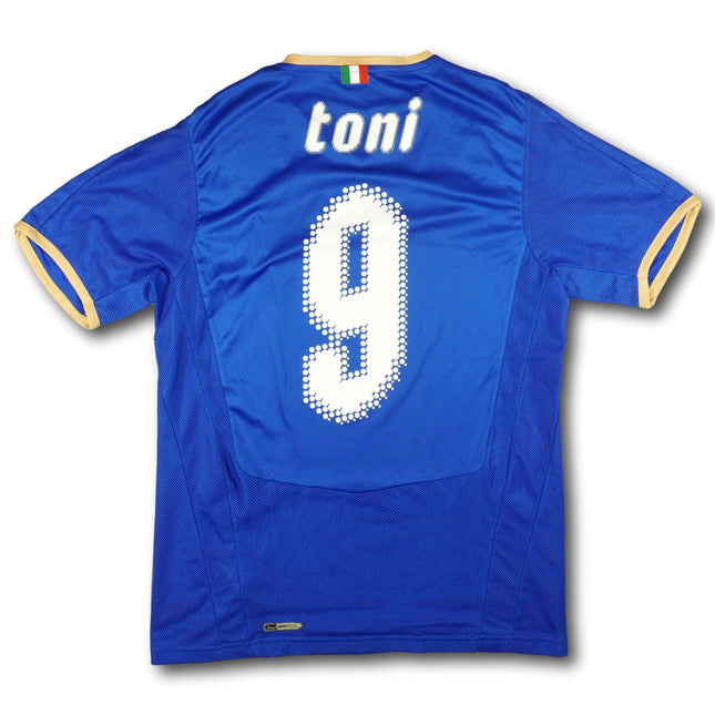 Italien 2008 Trikot heim - TONI #9 - 8/10 - [S]