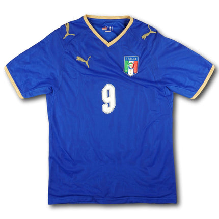 Italien 2008 Trikot heim - TONI #9 - 8/10 - [S]