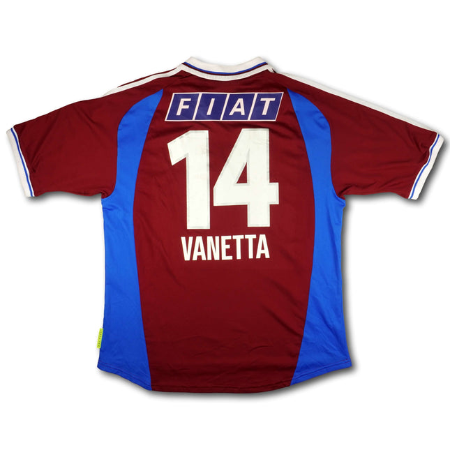 Servette FC 1999-00 Trikot heim Player Issue - VANETTA #14 - 7/10 - [XL]