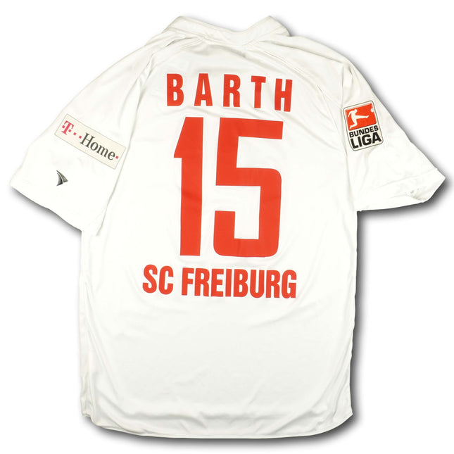 SC Freiburg 2008-09 Trikot auswärts 2. Bundesliga Meister - BARTH #15 - 8/10 - [M]