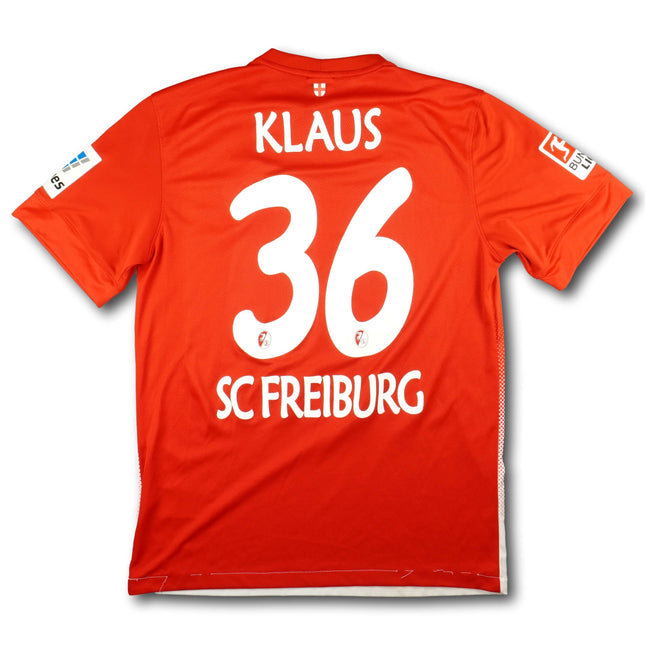 SC Freiburg 2013-14 Trikot heim - KLAUS #36 - 6/10 - [M]