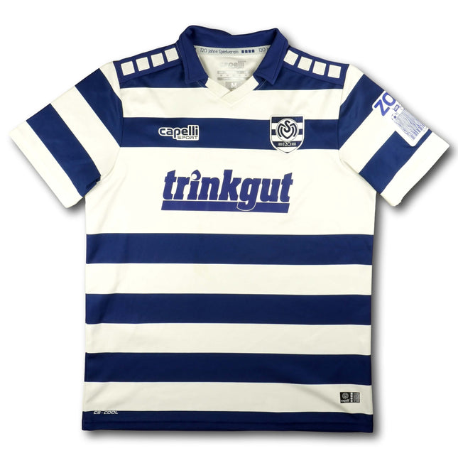 MSV Duisburg 2022-23 Trikot heim 120 Jahre Jubiläum - 9/10 - [M]