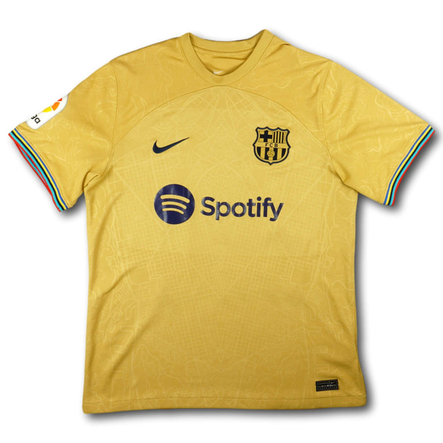 FC Barcelona 2022-23 Trikot auswärts Meistersaison - F. DE JONG #21 - 7/10 - [M]