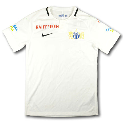 FC Zürich 2018-19 home shirt Player Issue signed - SERTIC #26 - 9/10 - [M]