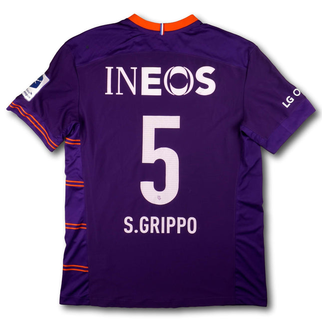 FC Lausanne–Sport 2021-22 Trikot auswärts - S.GRIPPO #5 - 9/10 - [L]
