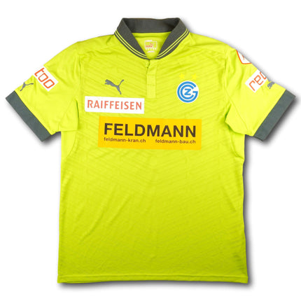 GC Zürich 2012-13 Trikot drittes Player Issue Cupsieger signiert - GRICHTING #3 - 7/10 - [L]