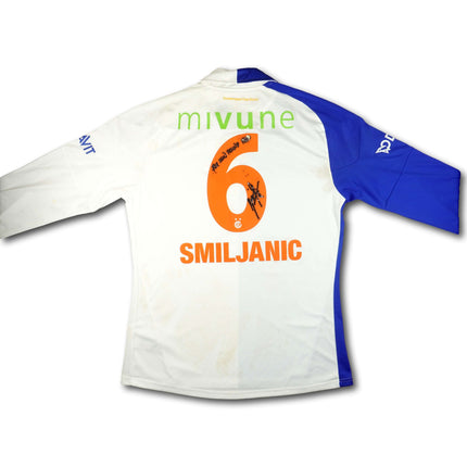 GC Zürich 2010-12 Trikot heim Player Issue signiert - L/S - SMILJANIC #6 - 7/10 - [L]