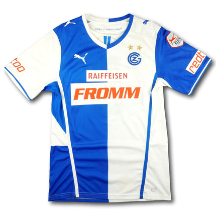 GC Zürich 2013-14 Trikot heim Player Issue - s. hajrovic #2 - 6/10 - [L]