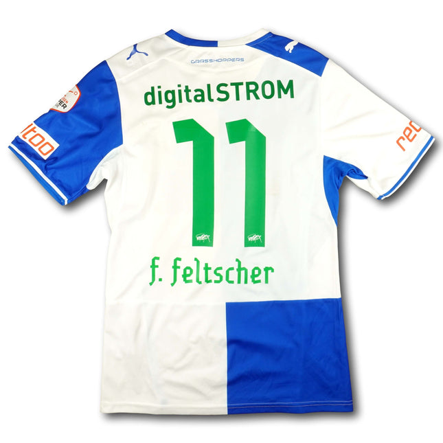 GC Zürich 2013-14 Trikot heim Player Issue - F.FELTSCHER #11 - 7/10 - [L]