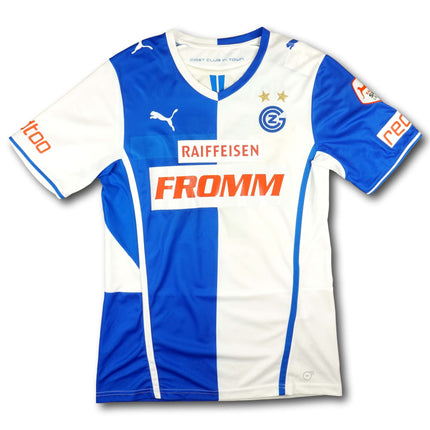 GC Zürich 2013-14 Trikot heim Player Issue - F.FELTSCHER #11 - 7/10 - [L]