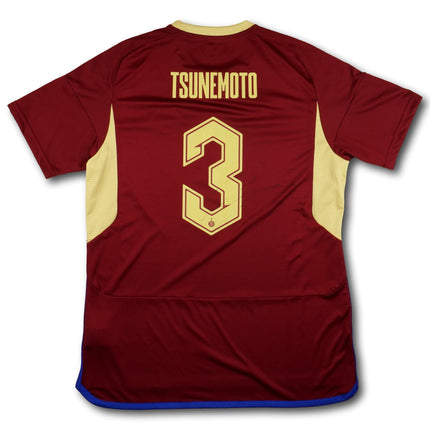 Servette FC 2023-24 Trikot heim signiert - TSUNEMOTO #3 - 9/10 - [L]