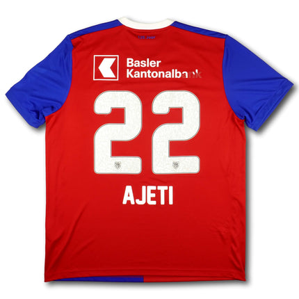 FC Basel 2018-19 Trikot heim Cupsieger & 125 Jahre Jubiläum - AJETI #22 - 7/10 - [XL]