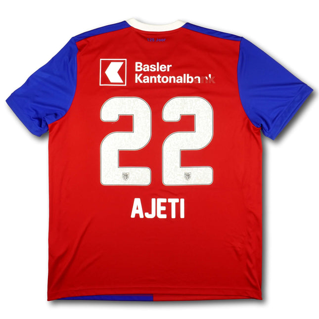 FC Basel 2018-19 Trikot heim Cupsieger & 125 Jahre Jubiläum - AJETI #22 - 7/10 - [XL]