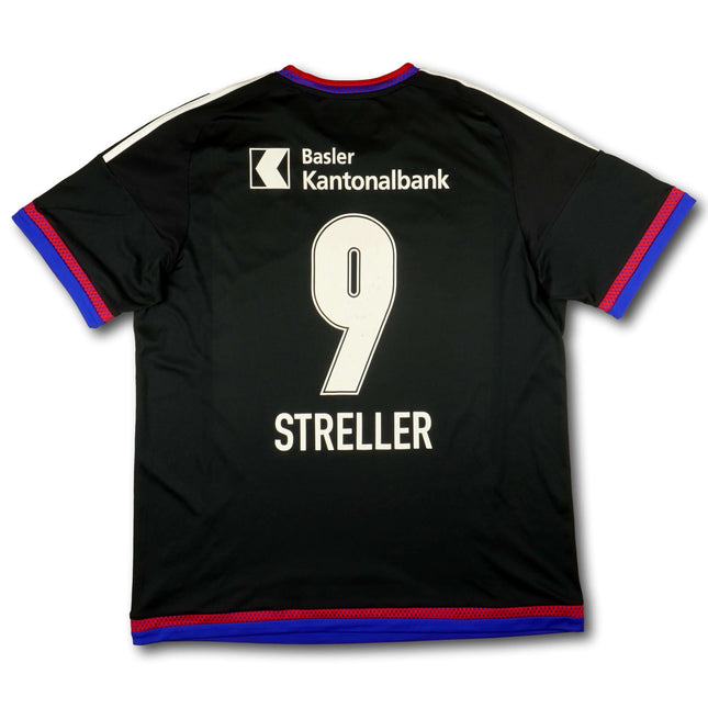 FC Basel 2015-17 Trikot heim Meistersaisons - STRELLER #9 - 7/10 - [XL]