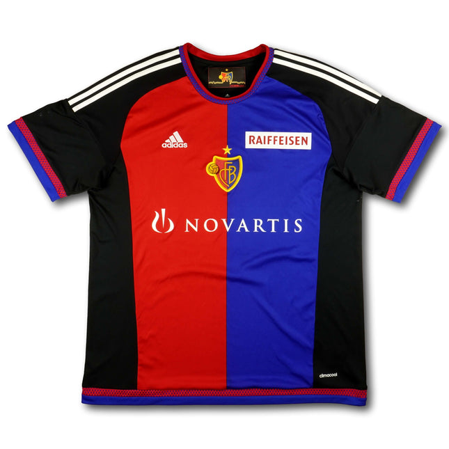 FC Basel 2015-17 Trikot heim Meistersaisons - STRELLER #9 - 7/10 - [XL]