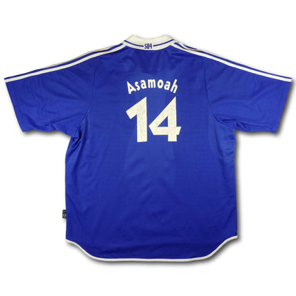 FC Schalke 04 2001-02 Trikot heim Pokalsieger - ASAMOAH #14 - 6/10 - [XXL]