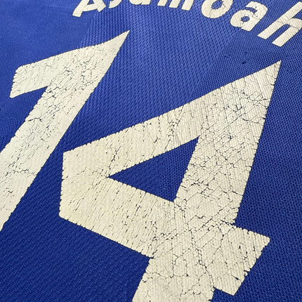 FC Schalke 04 2001-02 Trikot heim Pokalsieger - ASAMOAH #14 - 6/10 - [XXL]